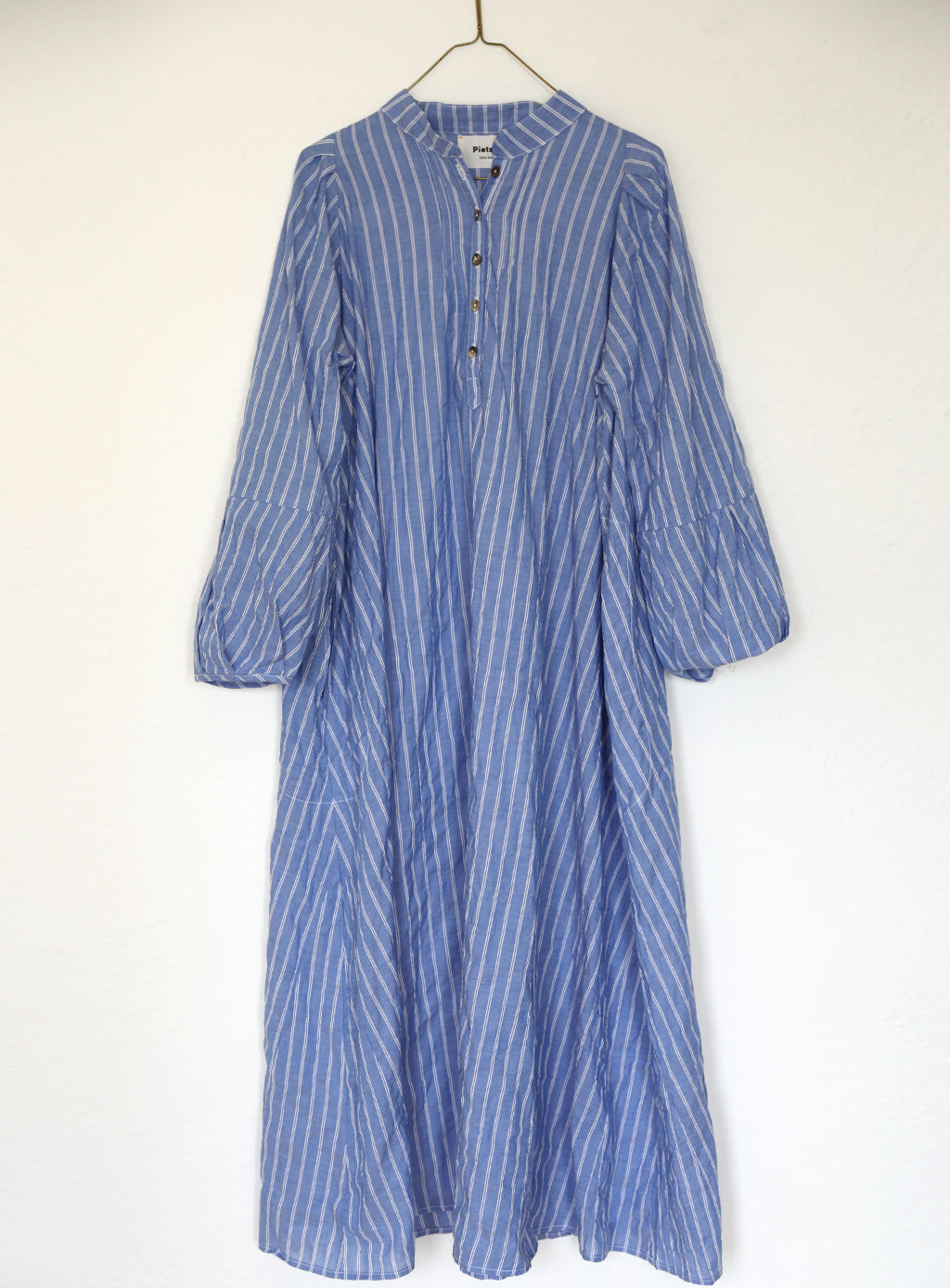 Atlin Dress - Biarritz Blue Stripe