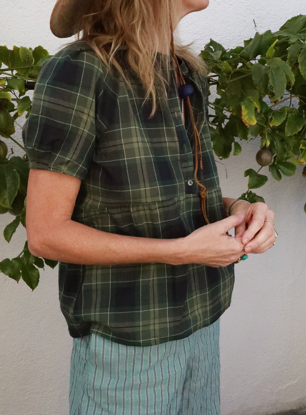 Ada Top - Cypress Madras