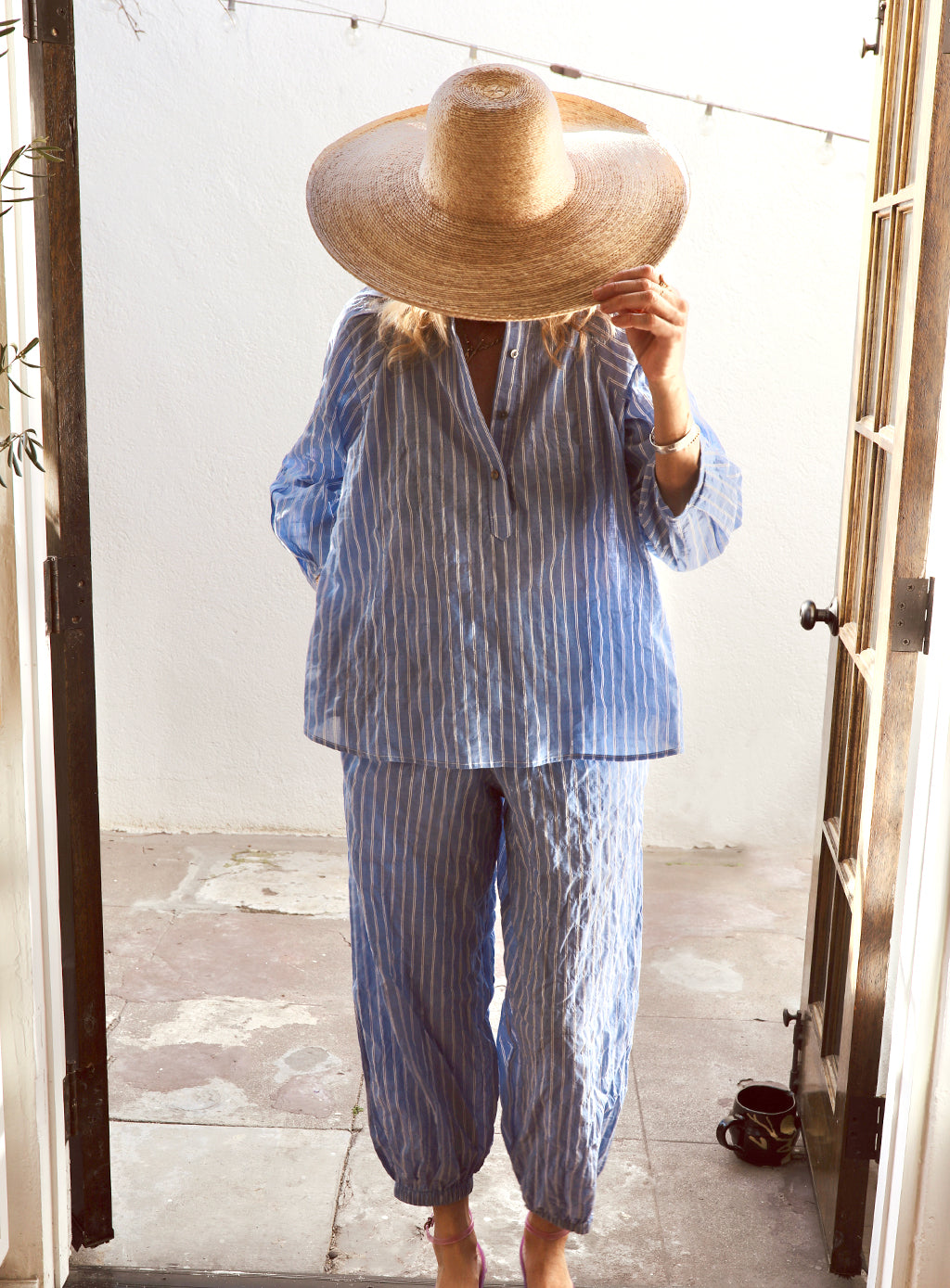 Atlin Top - Biarritz Stripe