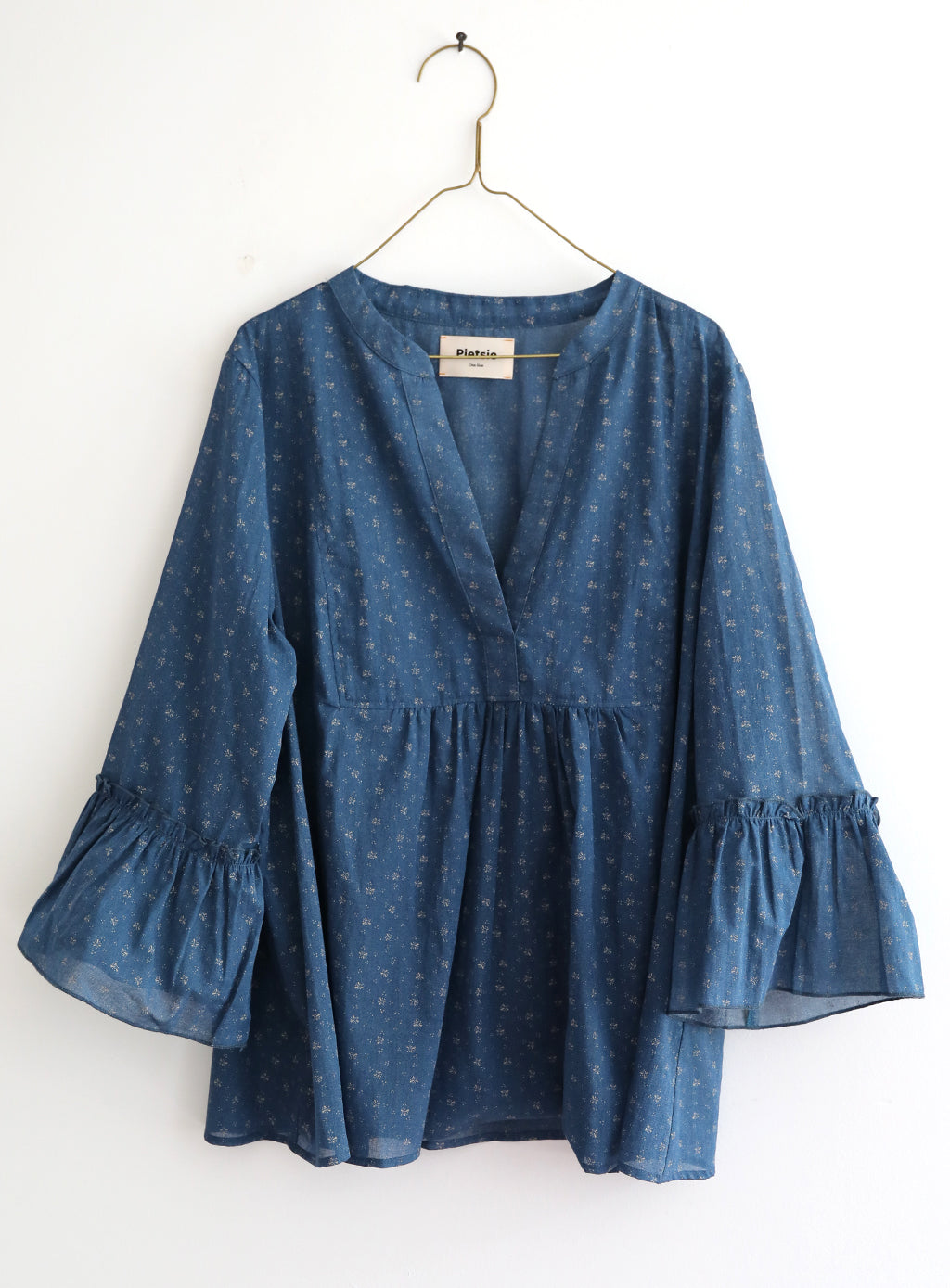 Baie Top - Indigo Calico