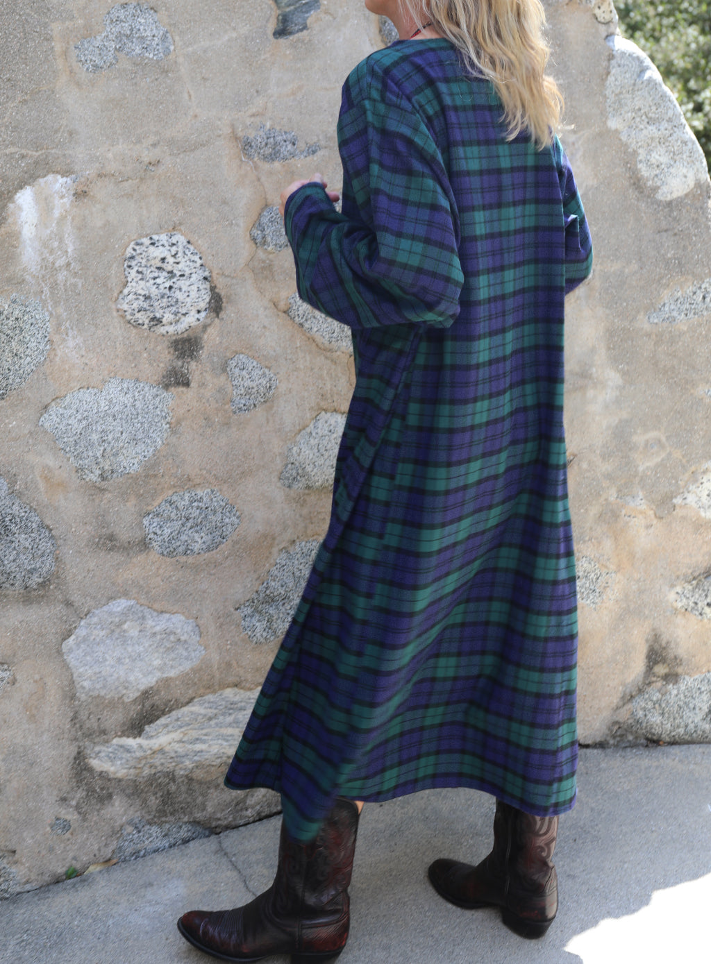 Bal Caftan - Black Watch Tartan