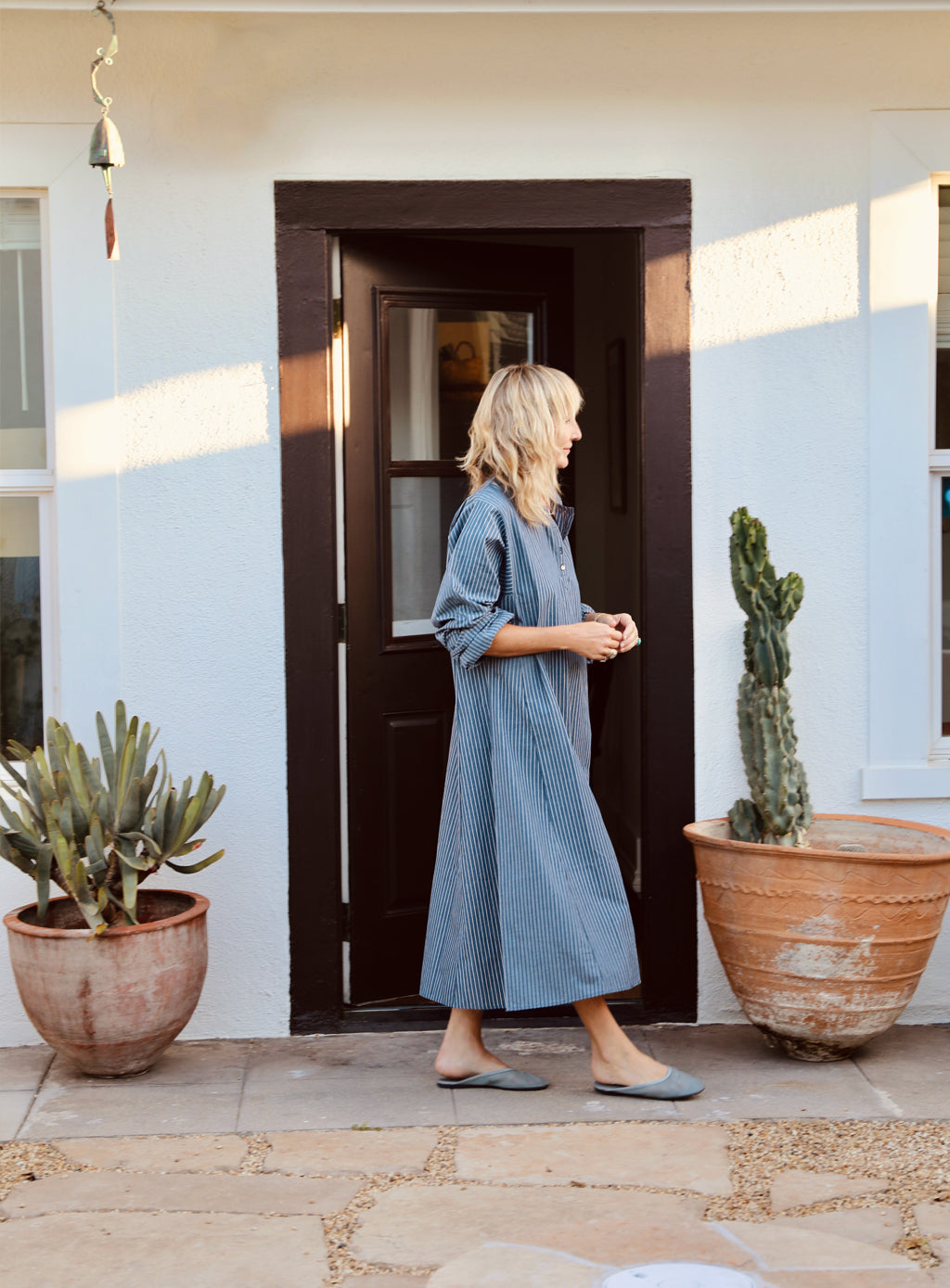 Bal Caftan - Carbon Stripe
