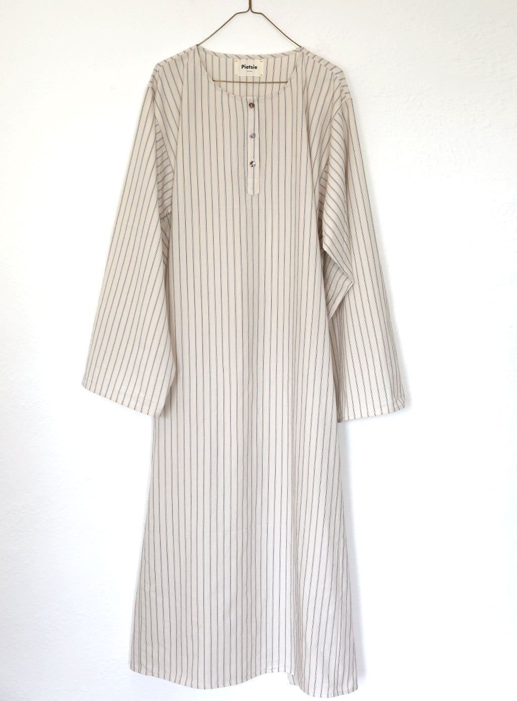 Bal Caftan - Creme Stripe - One Size