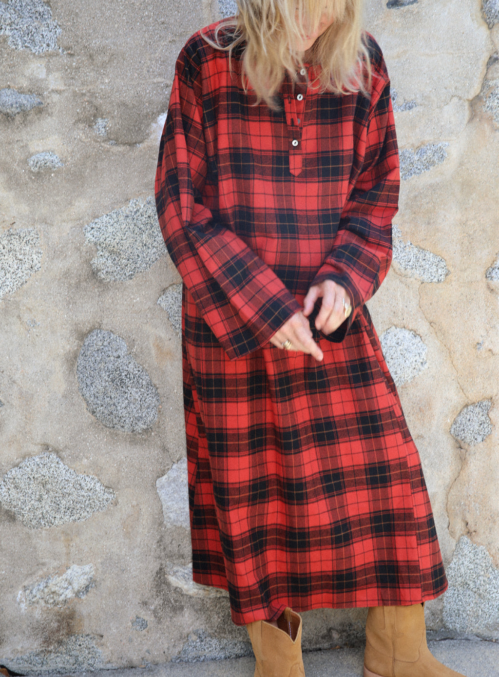 Bal Caftan - Fireside Tartan