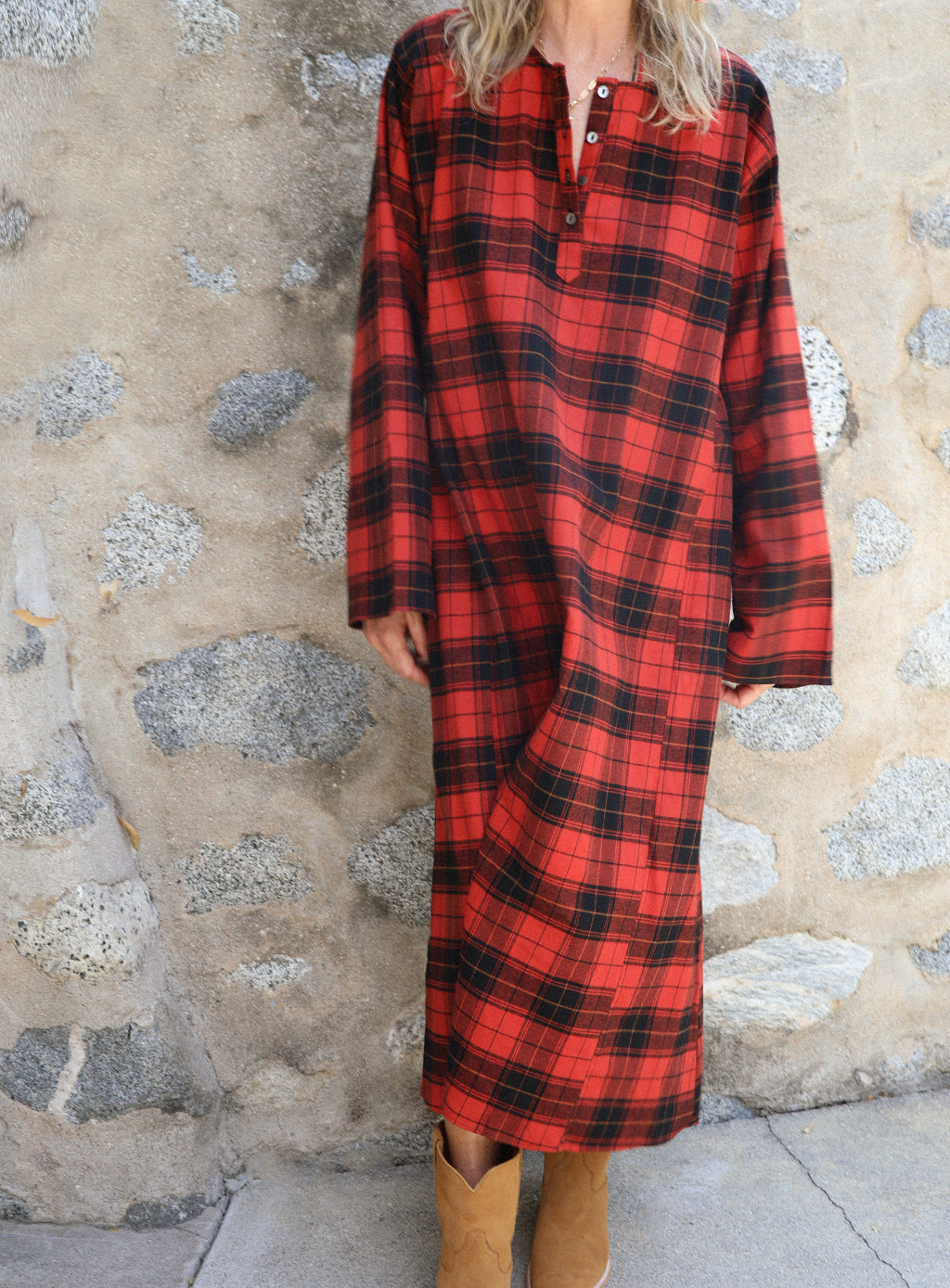 Bal Caftan - Fireside Tartan