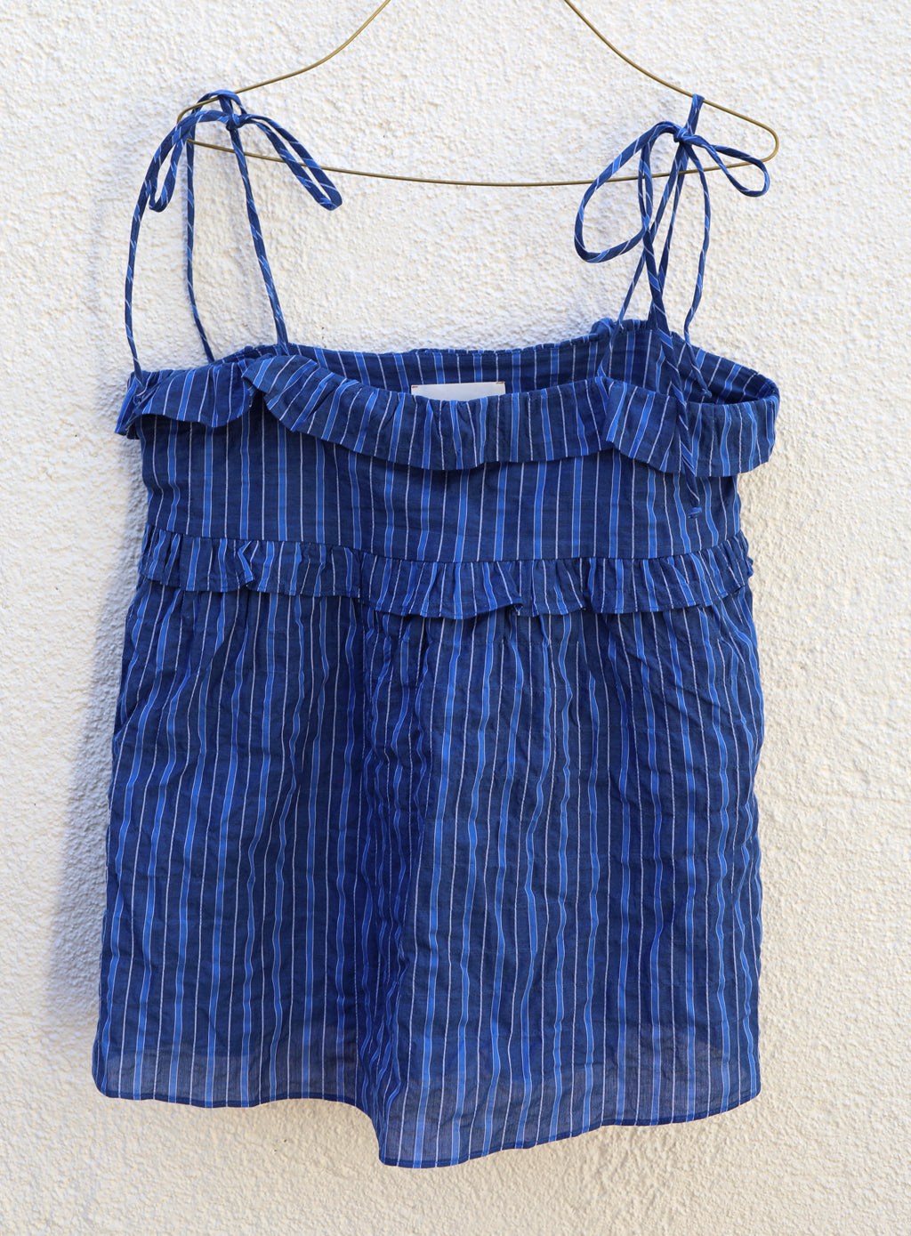 Chora Top - Majorelle Stripe