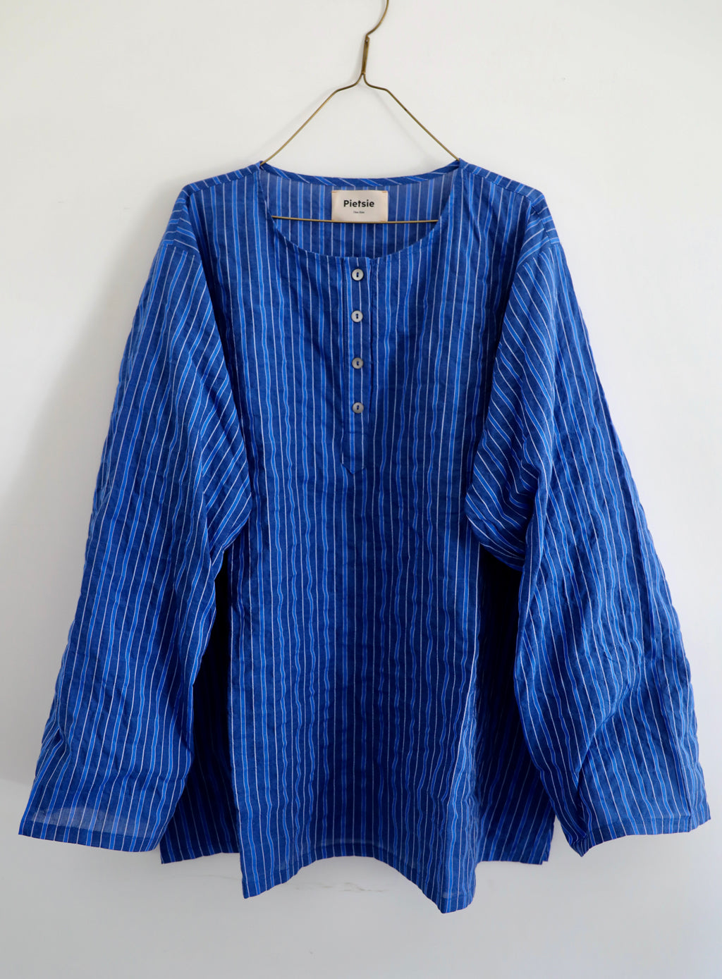 Corsica Top - Majorelle Stripe