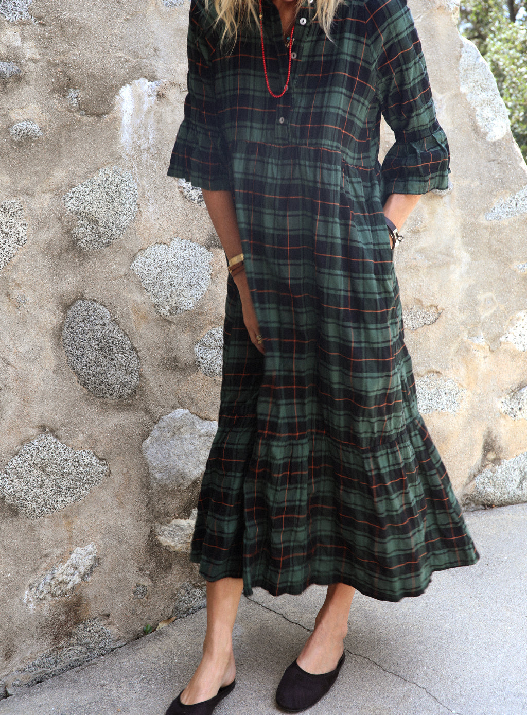 Dove Dress - Highland Plaid