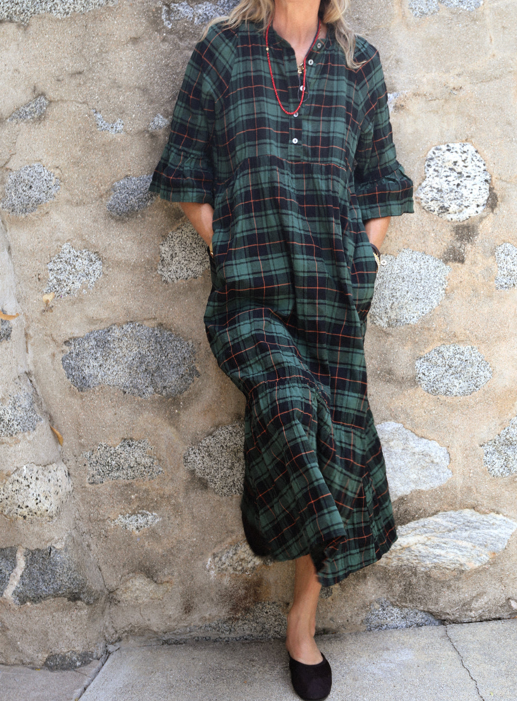 Dove Dress - Highland Plaid