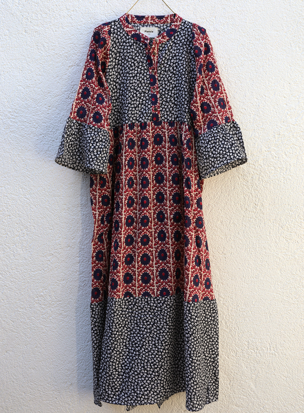 Dove Dress - Indigo Floral Mix