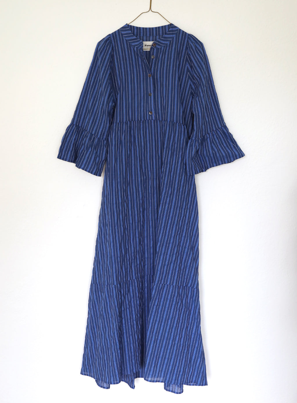Dove Dress - Majorelle Stripe
