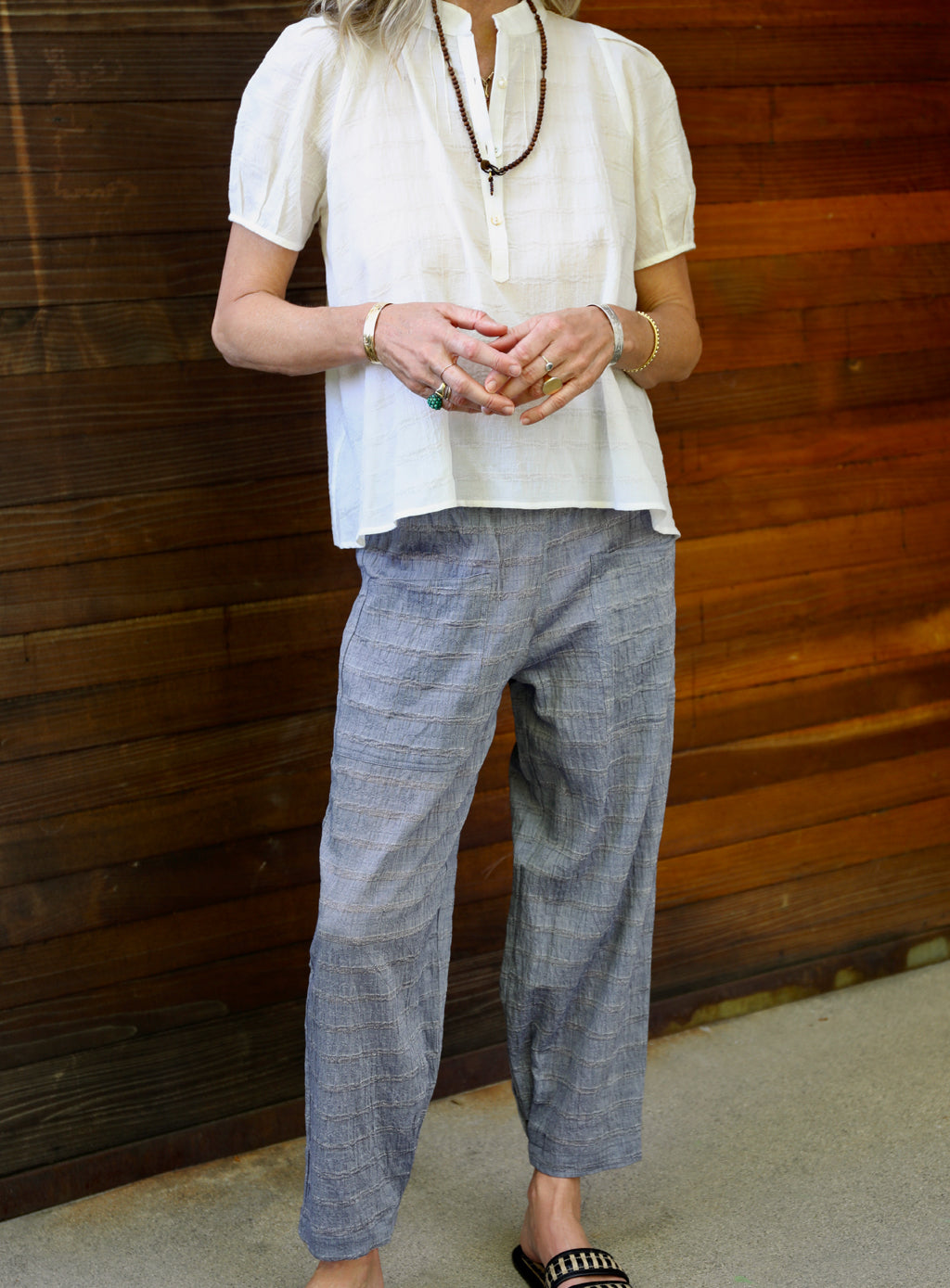 Paz Pant - Mist Gauze