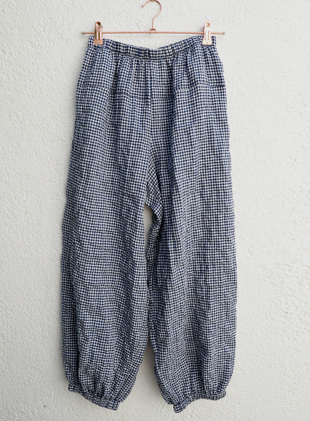 Playa Pant - Navy Check