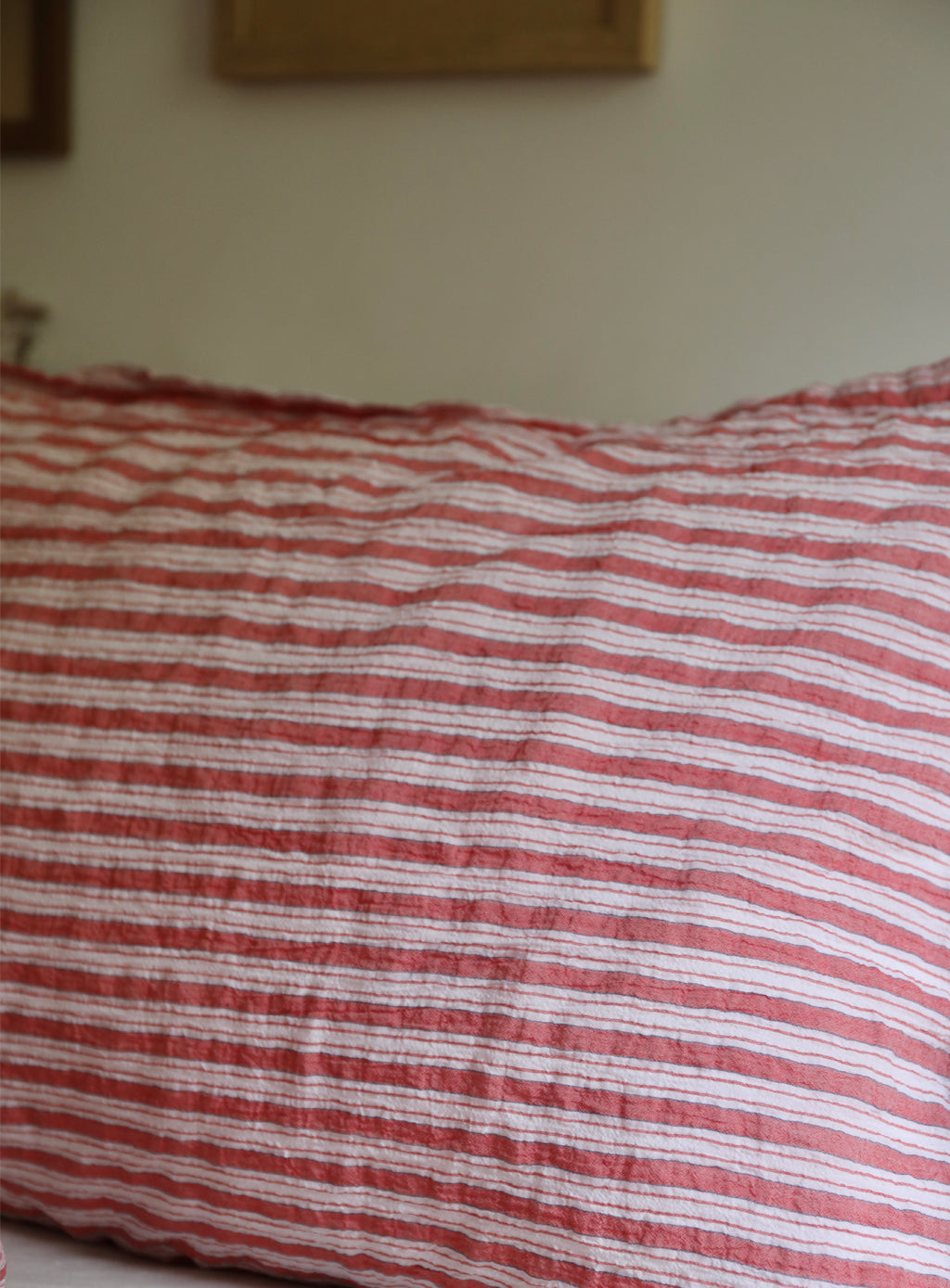 Bedding - Red &amp; White Multi Stripe