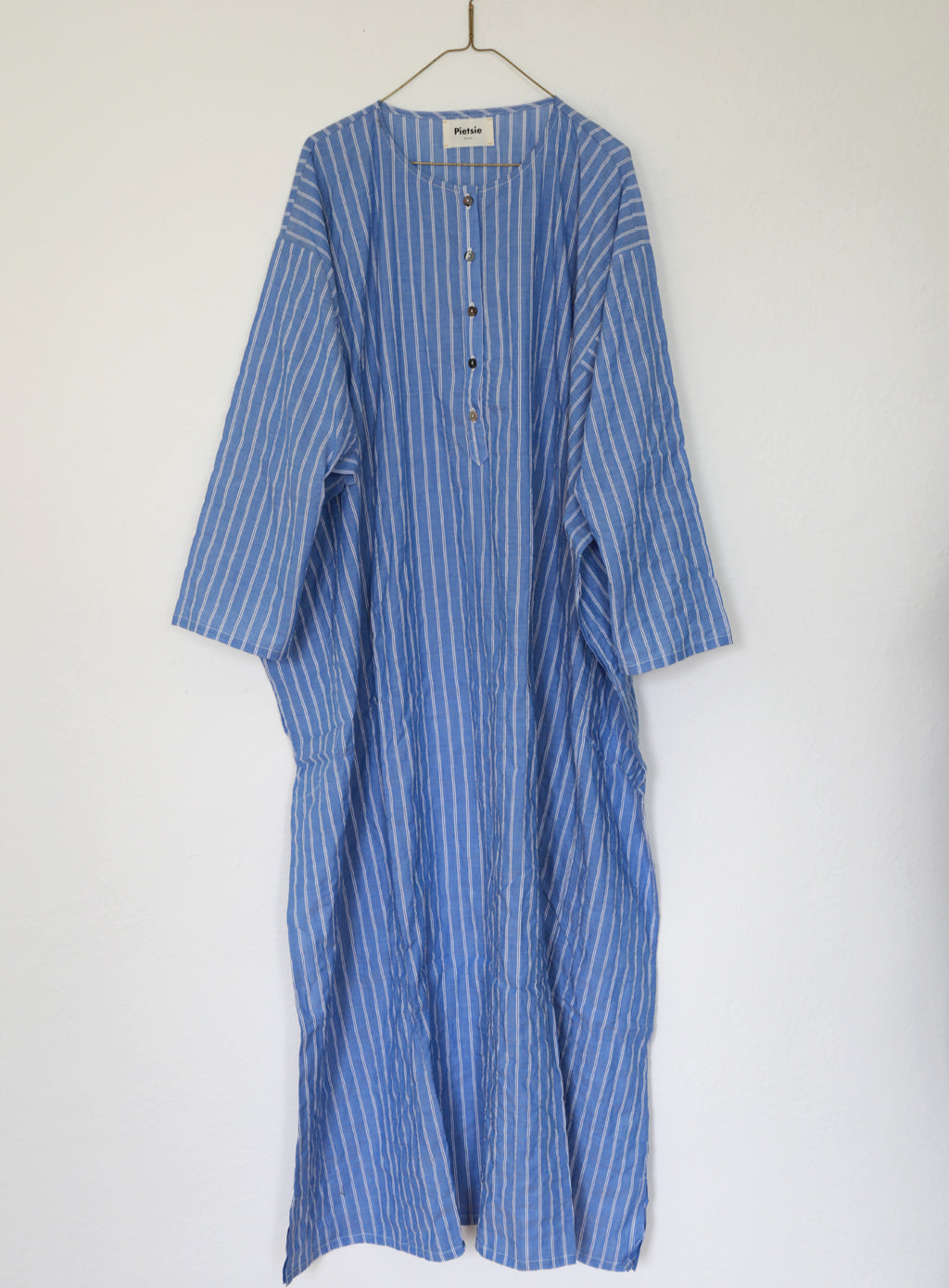 Tunis Caftan - Biarritz Blue Stripe