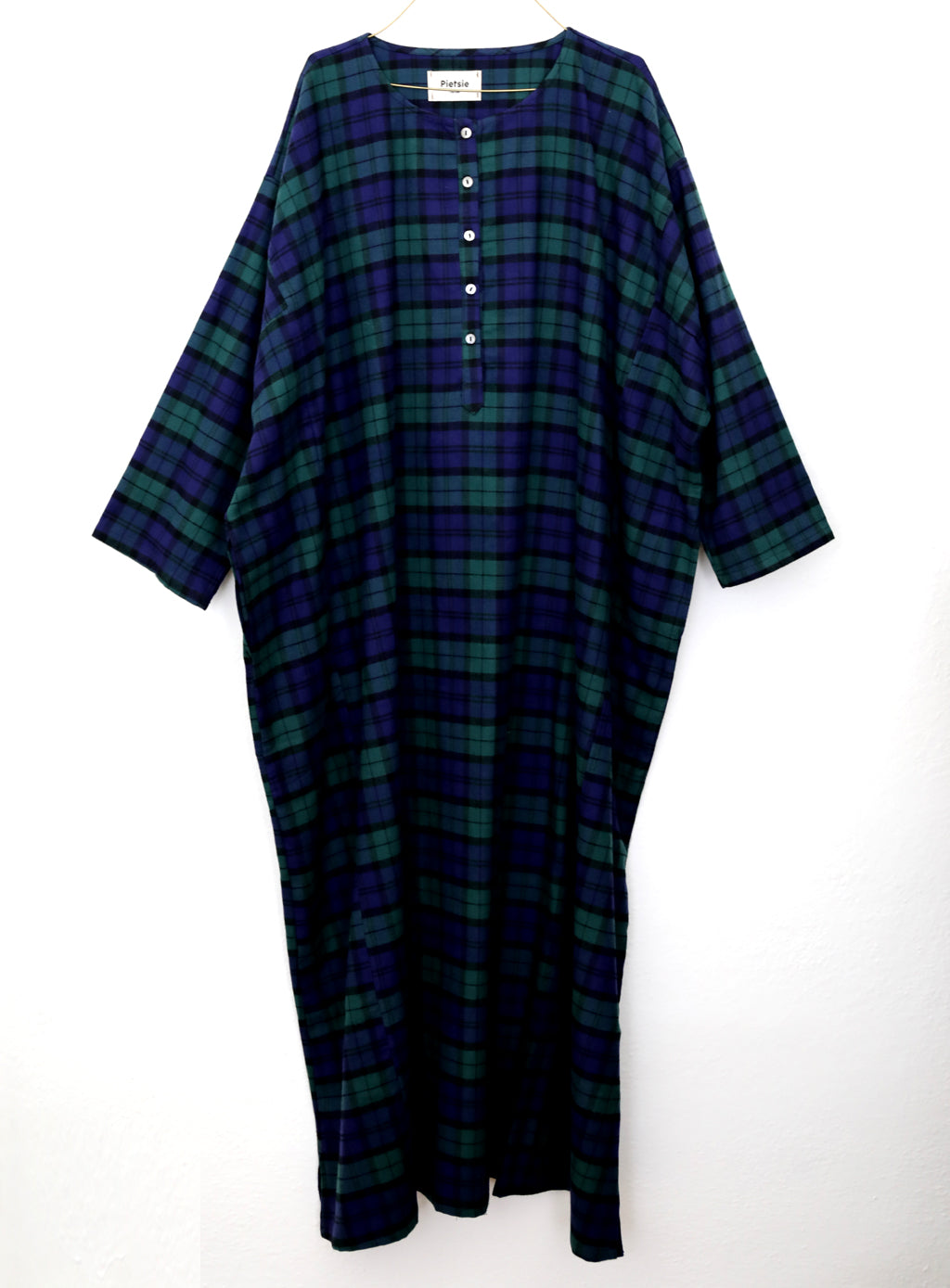 Tunis Caftan - Black Watch Tartan