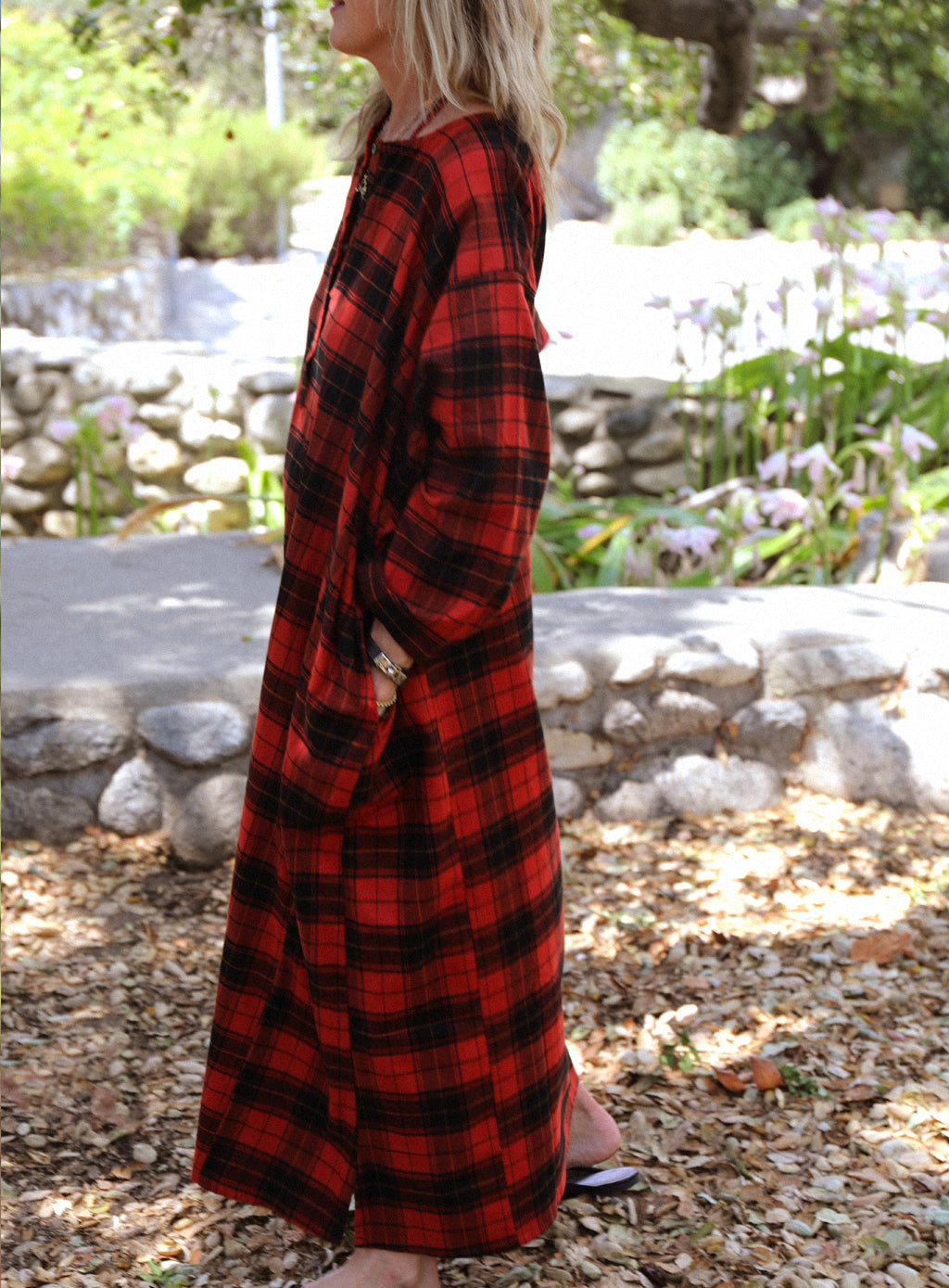 Tunis Caftan - Fireside Tartan