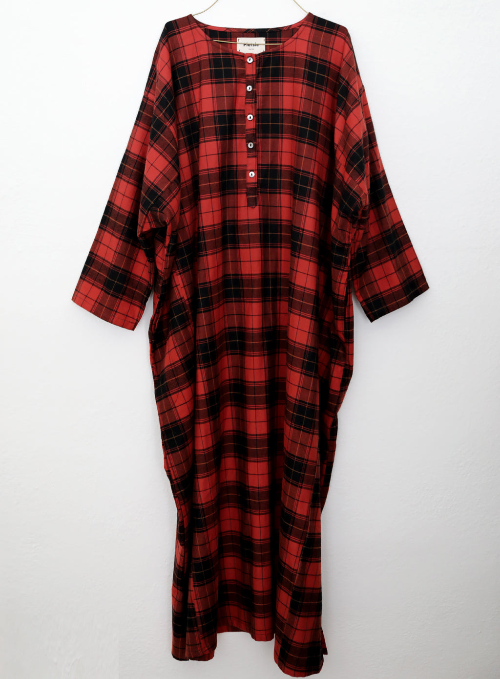 Tunis Caftan - Fireside Tartan