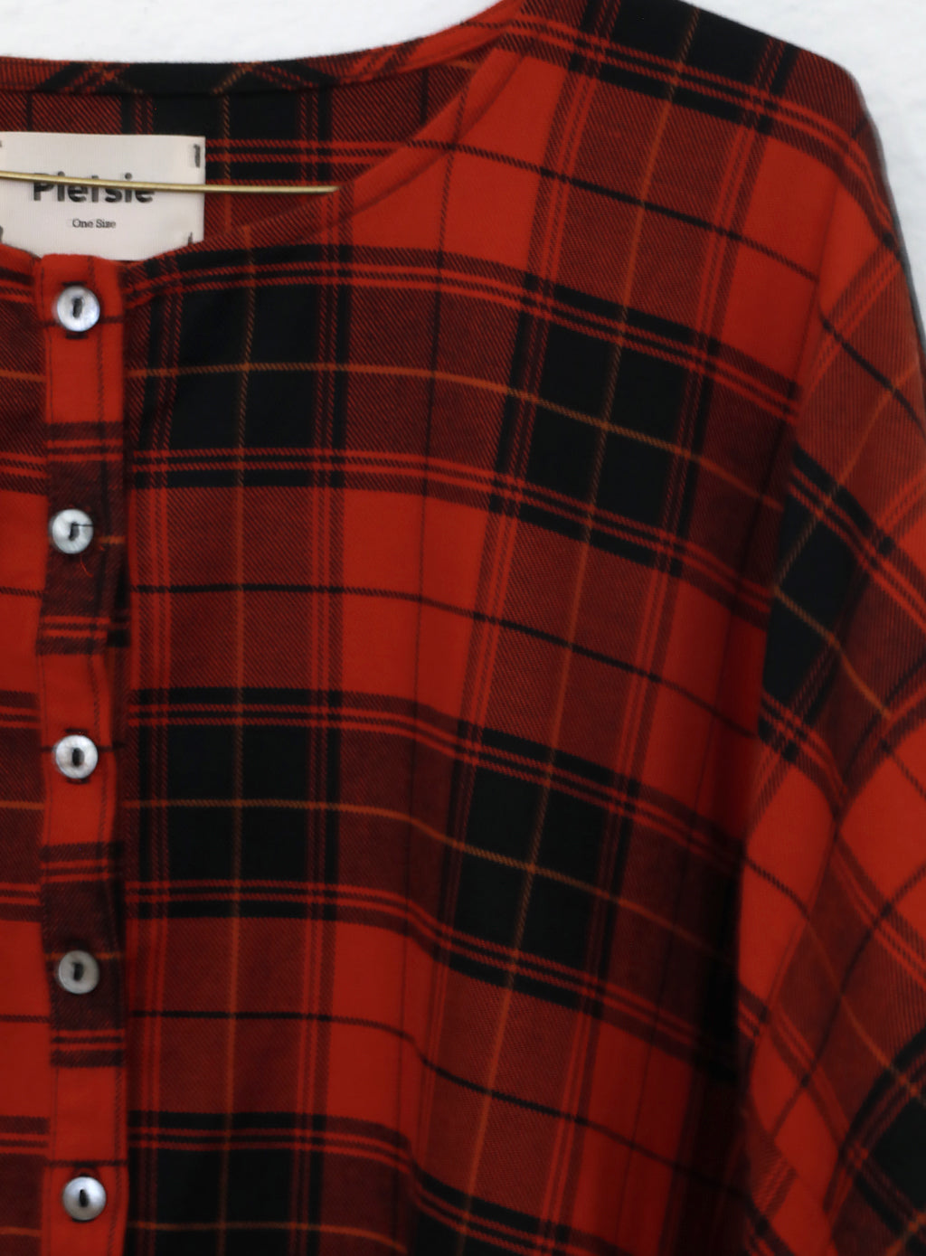 Tunis Caftan - Fireside Tartan