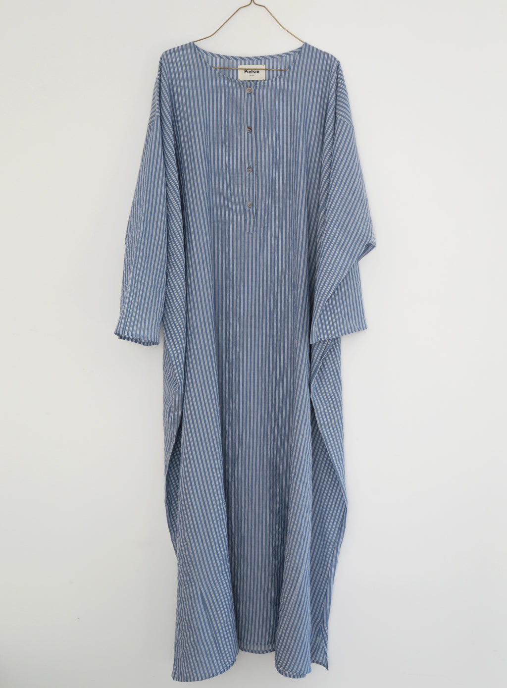 Tunis Caftan - Blue &amp; White Stripe